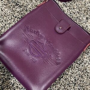Harley-Davidson purple cross body